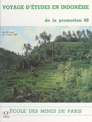 cover image of Voyage d'étude en Indonésie de la promotion 88